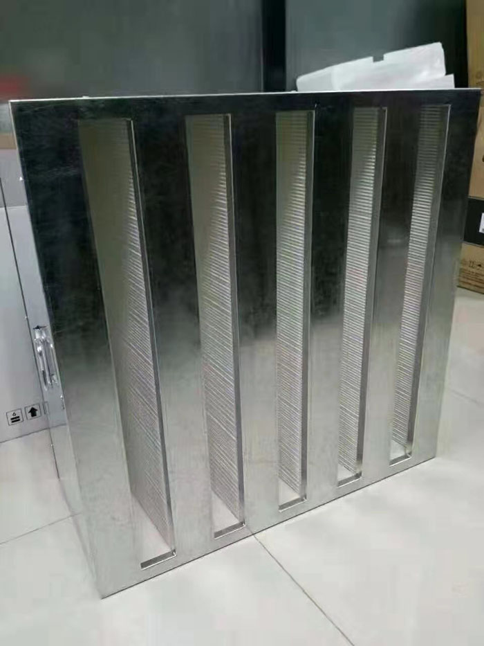 V型高效空氣過濾器又稱W型高效過濾器，箱式高效過濾器，W型V型組合式高效過濾器